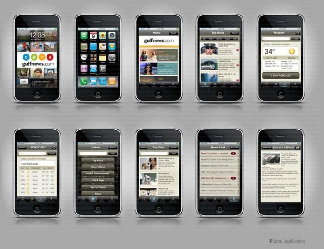 Portfolio 3 Mobile App Design Showcase